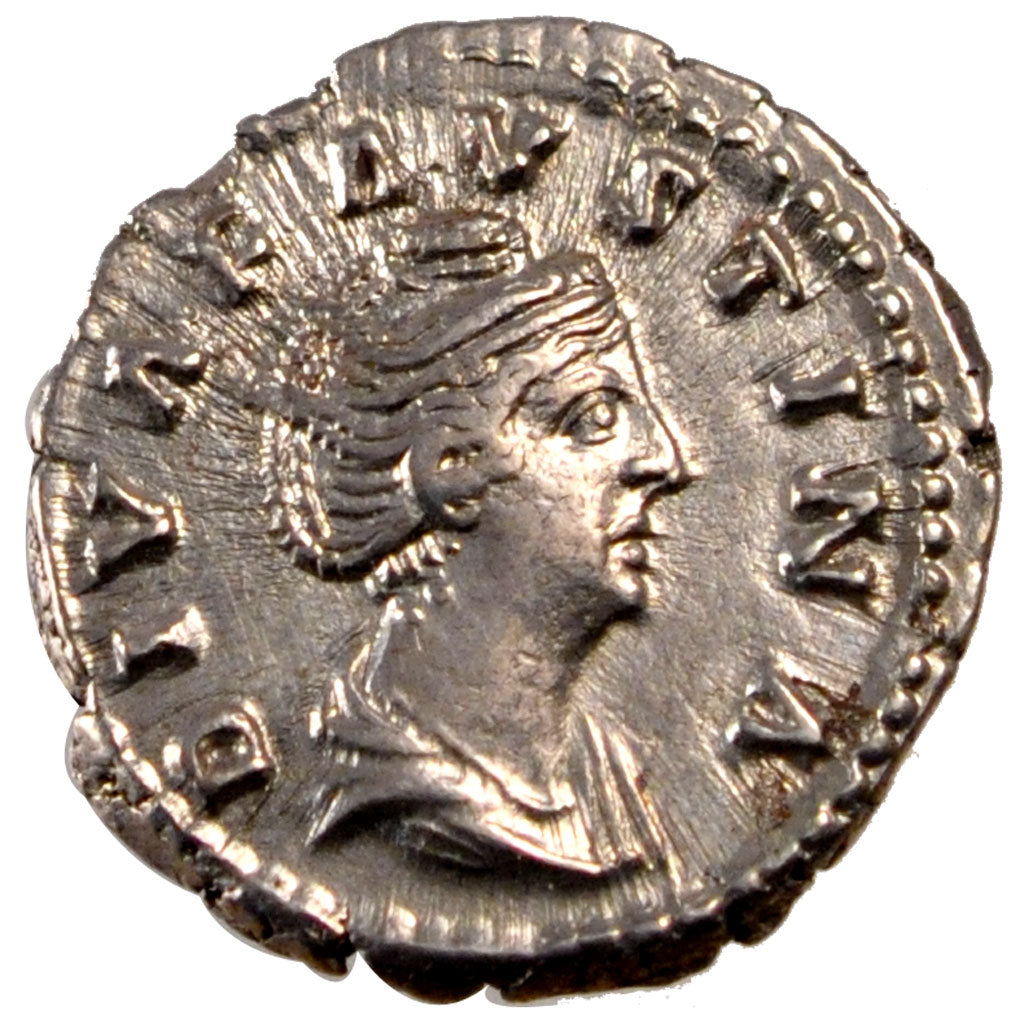 Faustina I, Denarius, Roma, AU(55-58), Silver, Cohen #291, 3.10