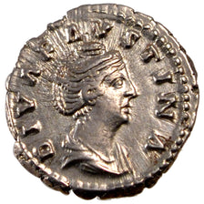 Faustina I, Denarius, Roma, AU(55-58), Silver, Cohen #291, 3.10