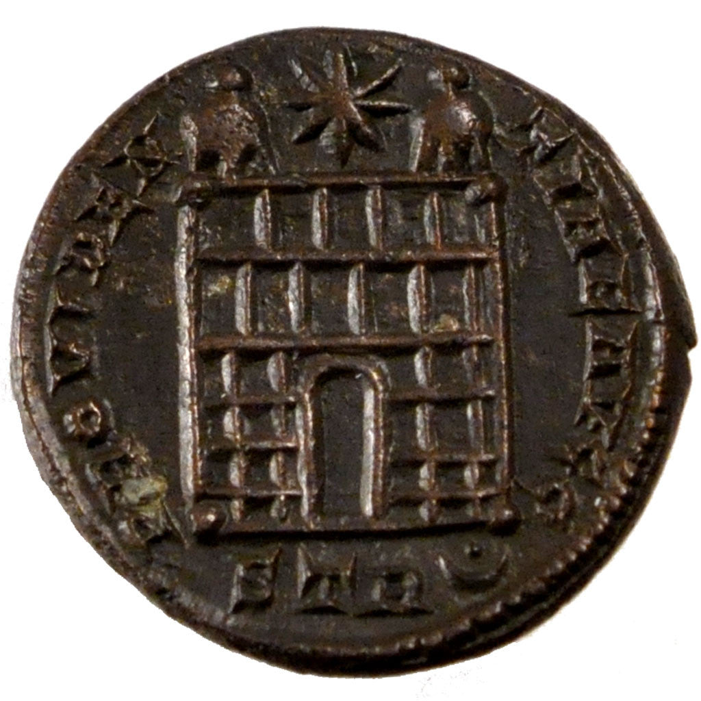Constantine I, Nummus, Trier, AU(55-58), Copper, Cohen #454, 3.50