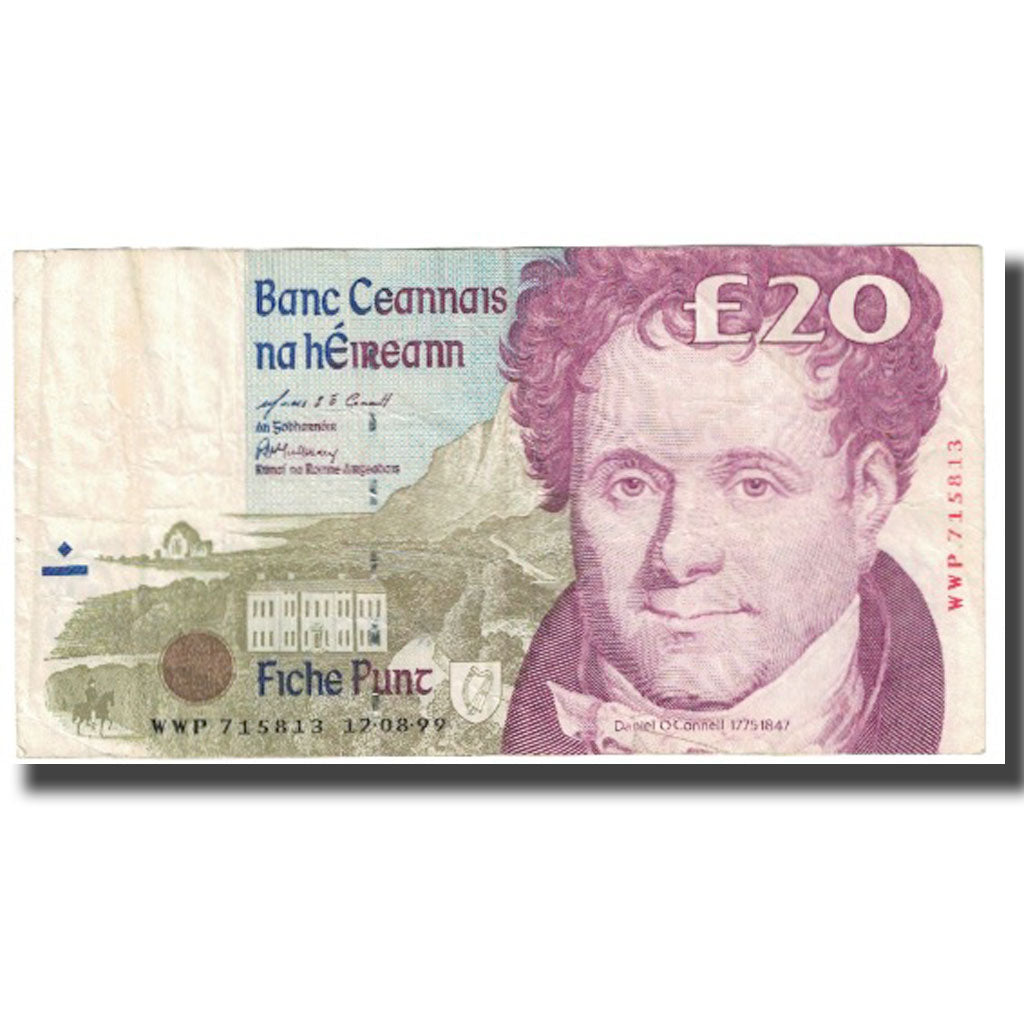 Banknote, Ireland - Republic, 20 Pounds, KM:77a, VF(20-25)