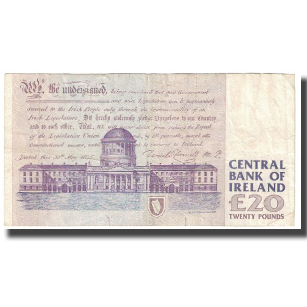 Banknote, Ireland - Republic, 20 Pounds, KM:77a, VF(20-25)