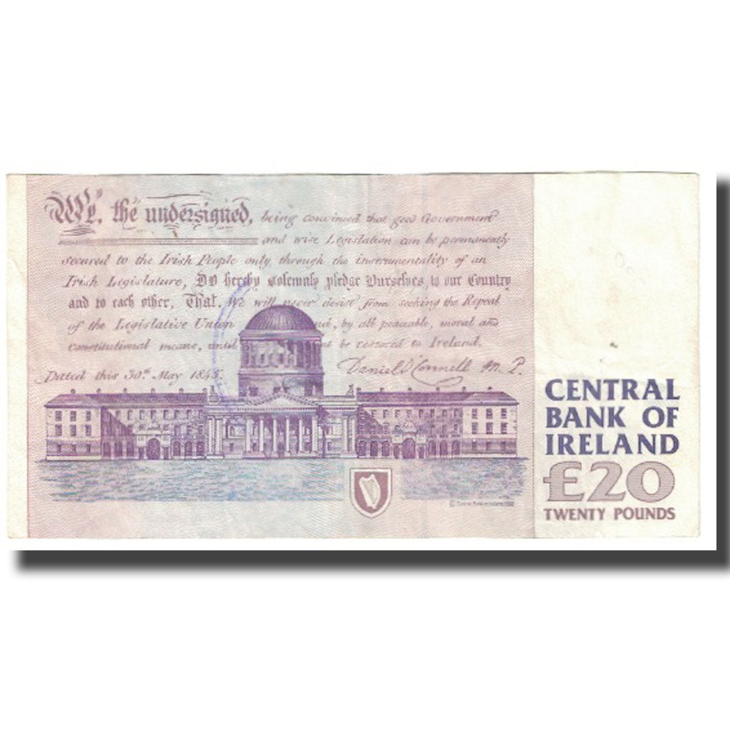 Banknote, Ireland - Republic, 20 Pounds, KM:77a, VF(20-25)