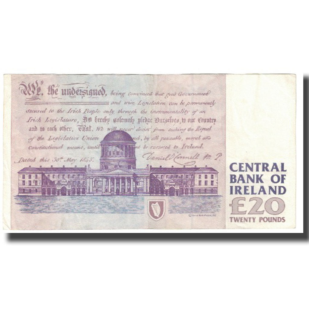 Banknote, Ireland - Republic, 20 Pounds, KM:77a, EF(40-45)