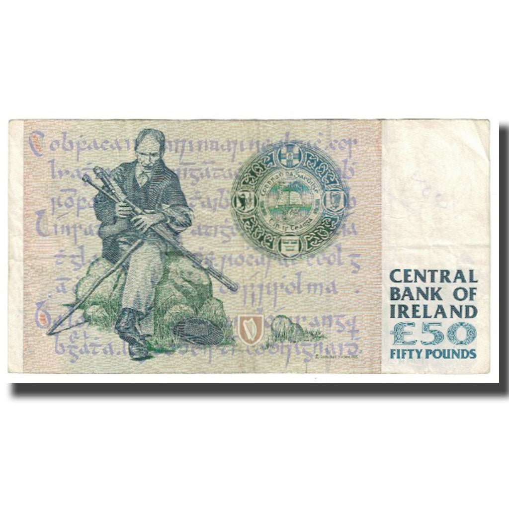 Banknote, Ireland - Republic, 50 Pounds, KM:78a, VF(20-25)