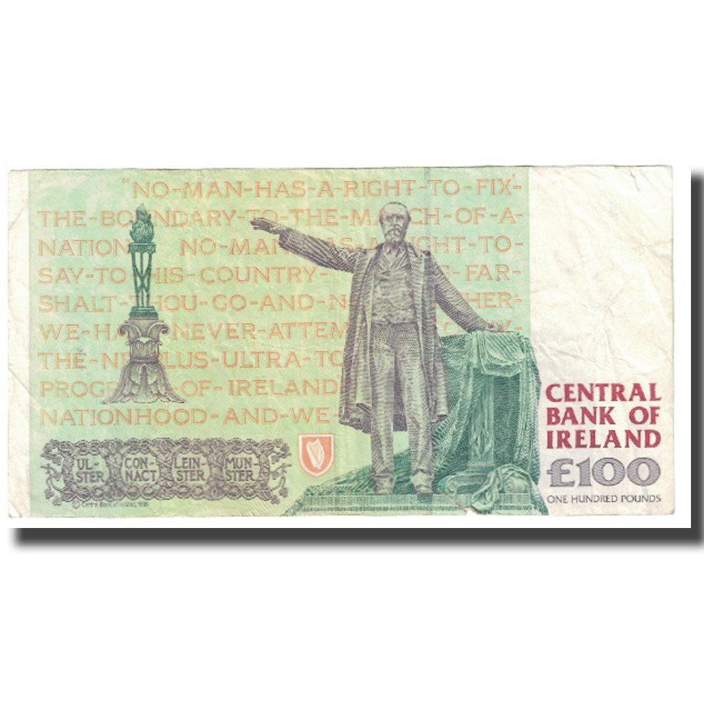 Banknote, Ireland - Republic, 100 Pounds, KM:79a, VF(20-25)