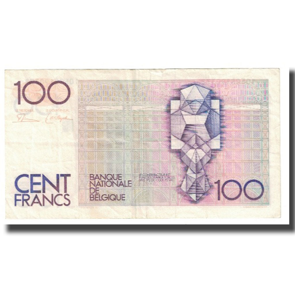 Geldschein, Belgien, 100 Francs, KM:147, SS