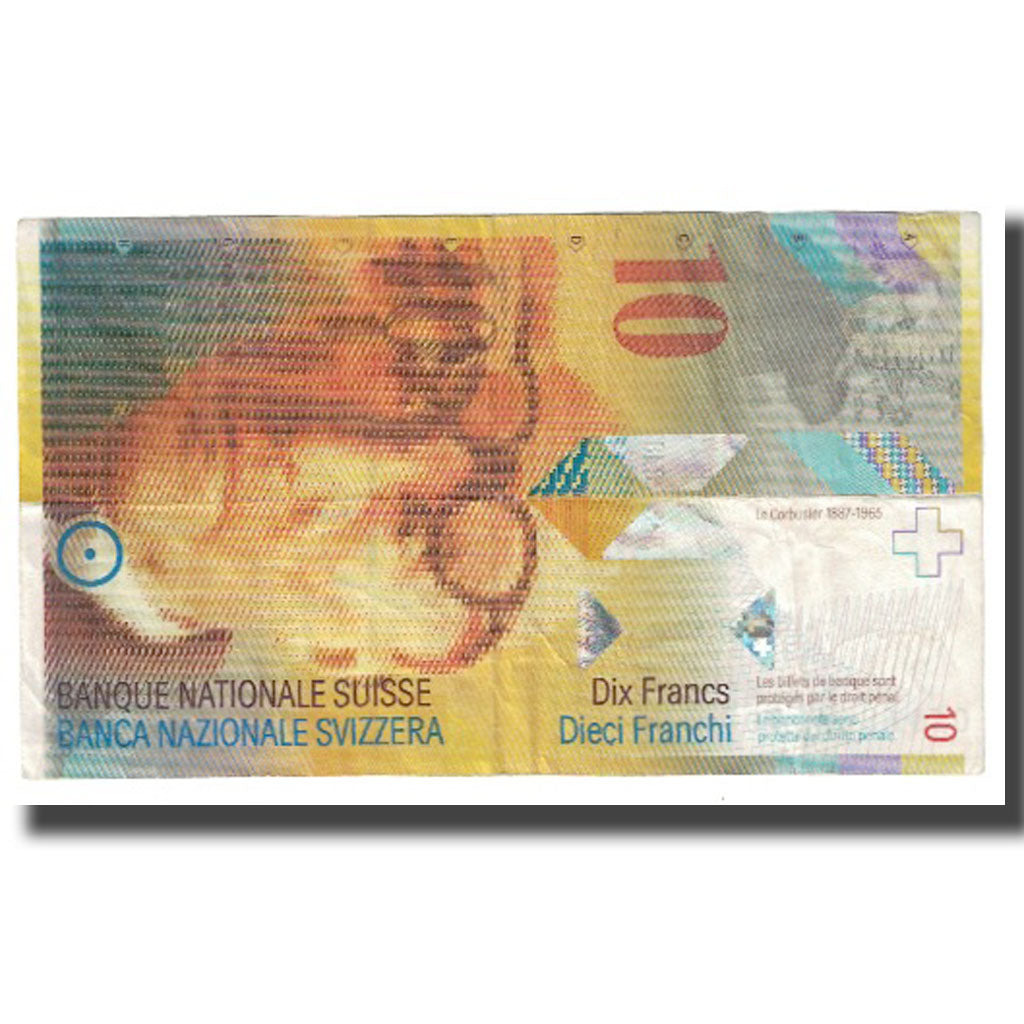 Banknote, Switzerland, 10 Franken, KM:67a, EF(40-45)