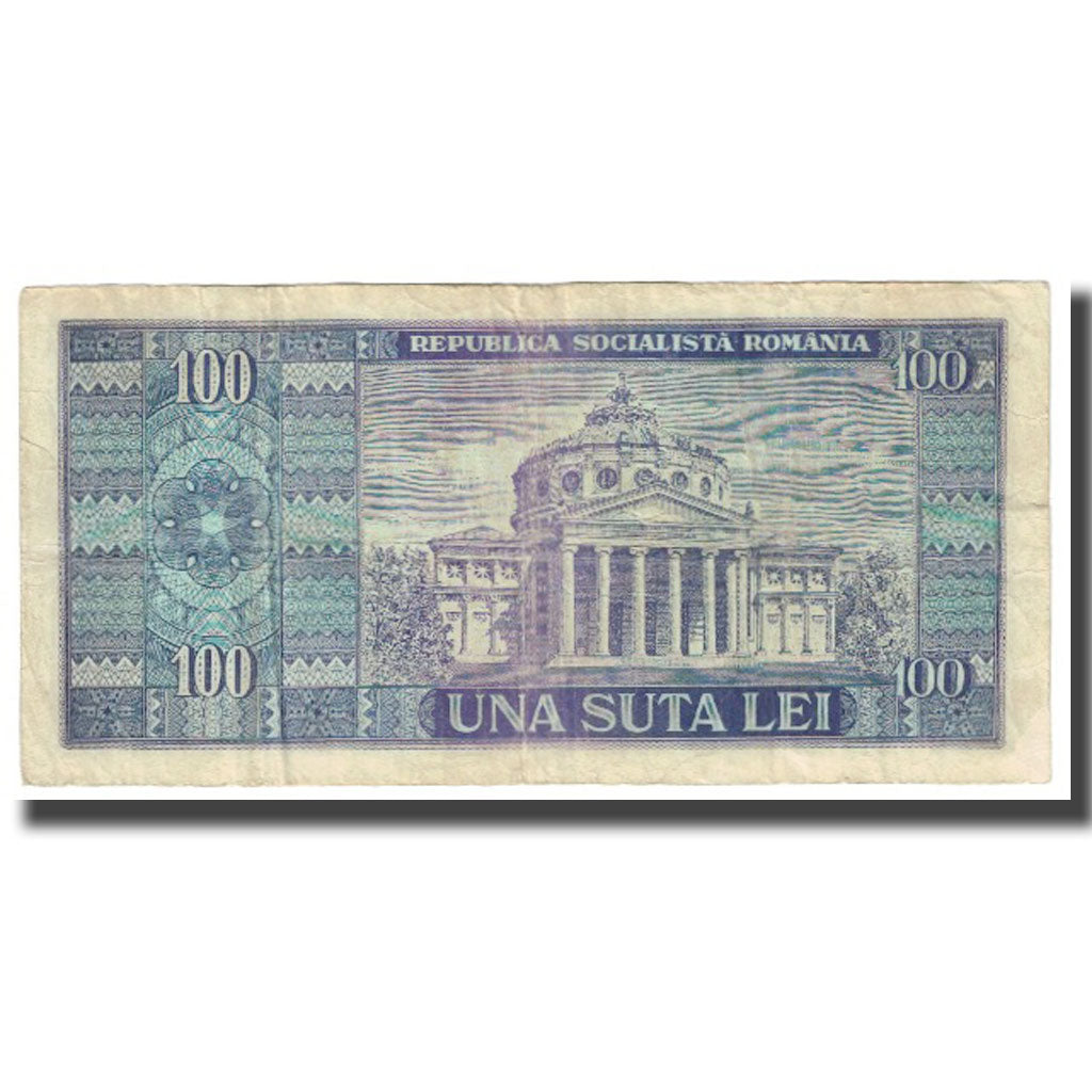 Geldschein, Rumänien, 100 Lei, KM:97a, S