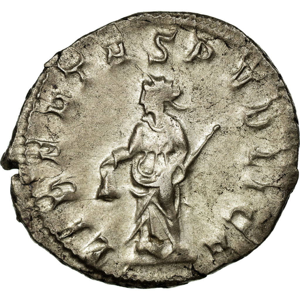 Coin, Trebonianus Gallus, Antoninianus, AU(50-53), Billon, Cohen:68