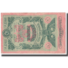 Biljet, Rusland, 10 Rubles, 1917, KM:S336, TTB