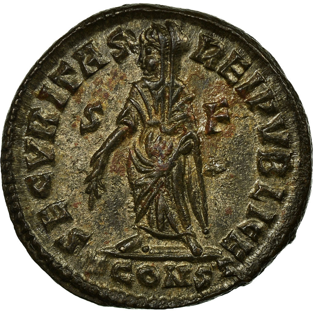 Coin, Helena, Nummus, Constantinople, MS(60-62), Copper, Cohen:12