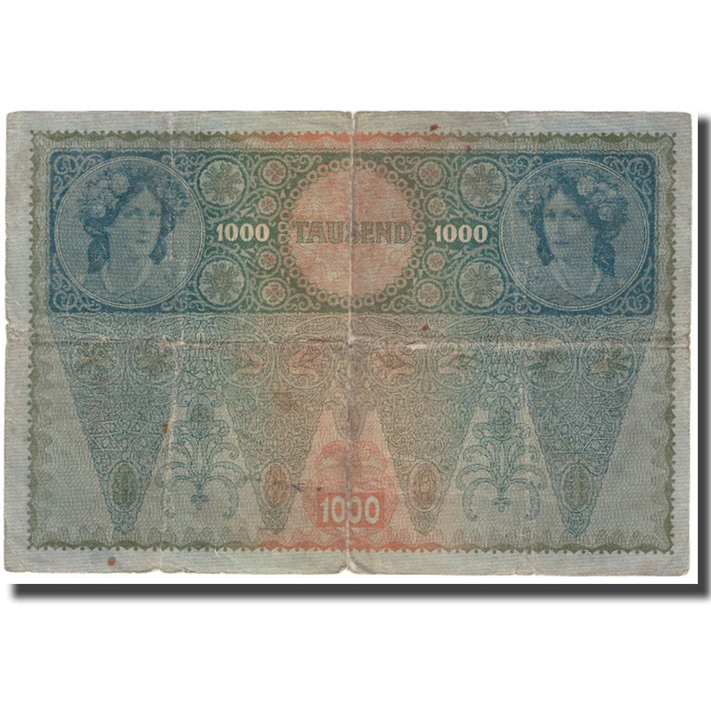 Banknote, Austria, 1000 Kronen, 1902, 1902-01-02, KM:8a, VF(20-25)