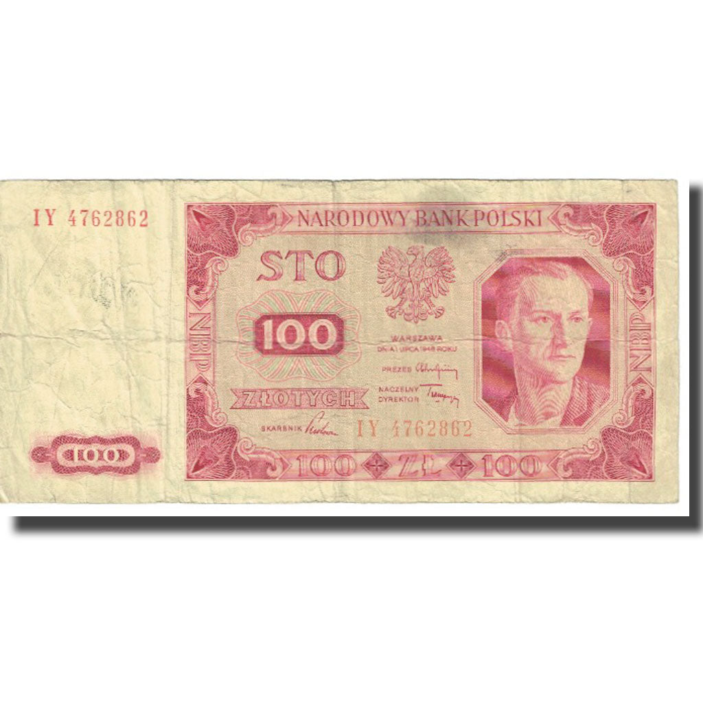 Banknote, Poland, 100 Zlotych, 1948, KM:139a, VF(20-25)