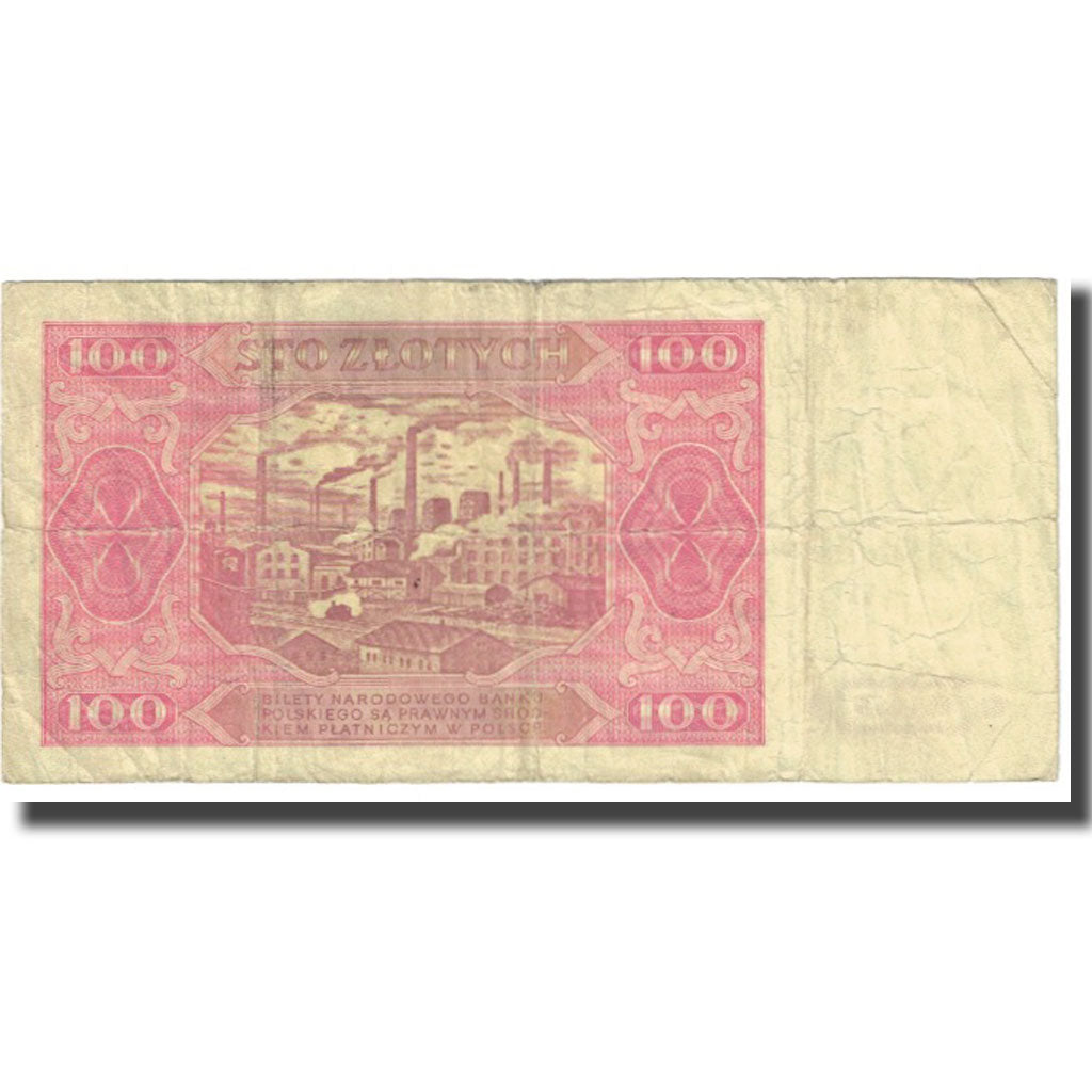 Banknote, Poland, 100 Zlotych, 1948, KM:139a, VF(20-25)