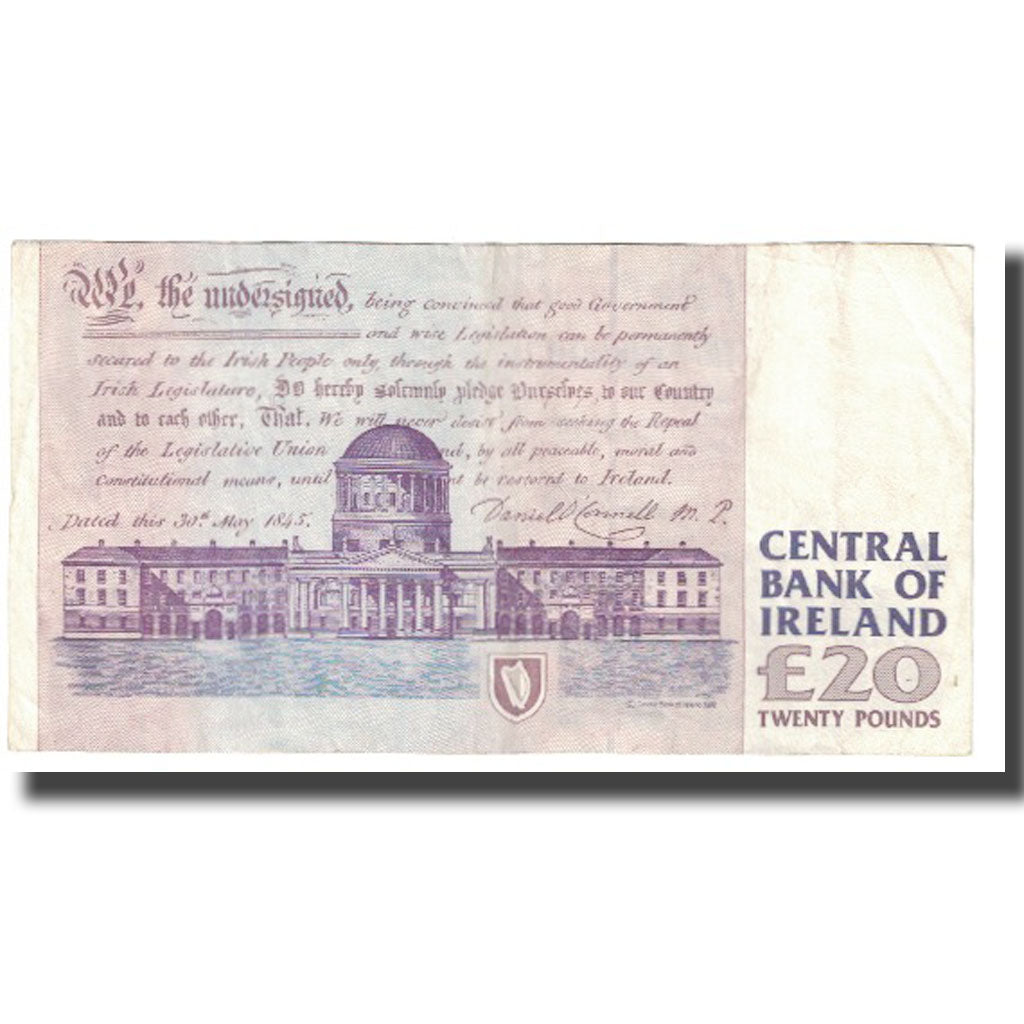 Banknote, Ireland - Republic, 20 Pounds, KM:77a, EF(40-45)