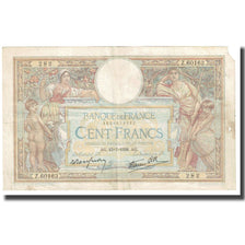 Francia, 100 Francs, Luc Olivier Merson, 1938, P. Rousseau and R. Favre-Gilly
