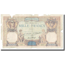 France, 1000 Francs, Cérès et Mercure, 1927, P. Rousseau and R. Favre-Gilly