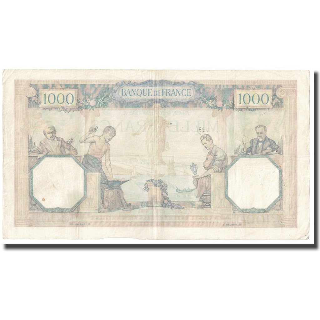 Frankrijk, 1000 Francs, Cérès et Mercure, 1932, P. Rousseau and R.