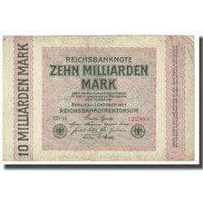 Banknote, Germany, 10 Milliarden Mark, 1923, 1923-10-01, KM:117a, VF(20-25)