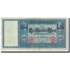 Geldschein, Deutschland, 100 Mark, 1909, 1909-09-10, KM:42, SS