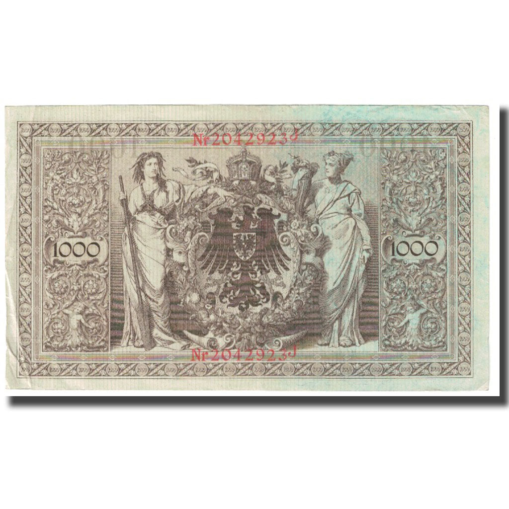 Geldschein, Deutschland, 1000 Mark, 1910, 1910-04-21, KM:44a, SS