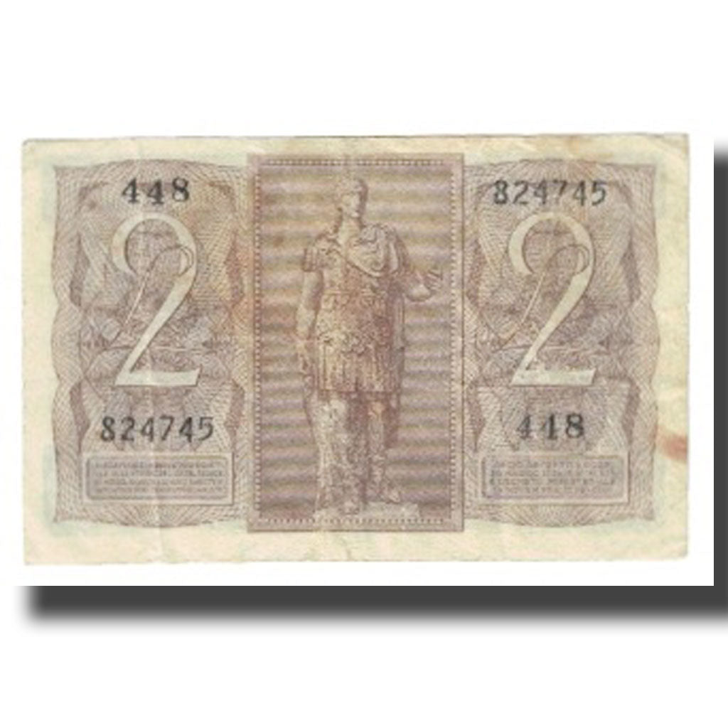Banknote, Italy, 2 Lire, KM:27, VF(20-25)