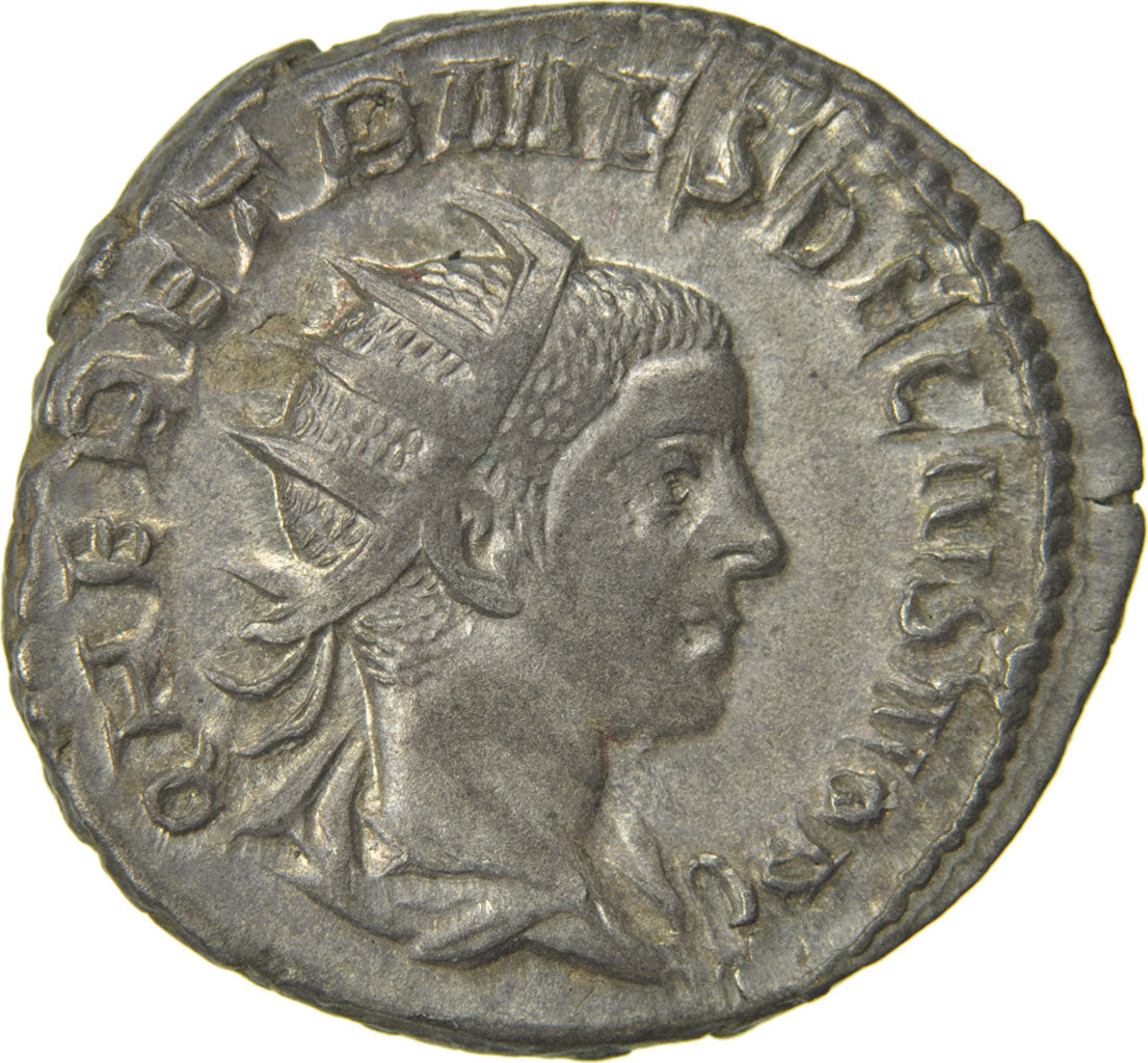 Antoninianus, Roma, AU(55-58), Silver, Cohen #22, 3.80