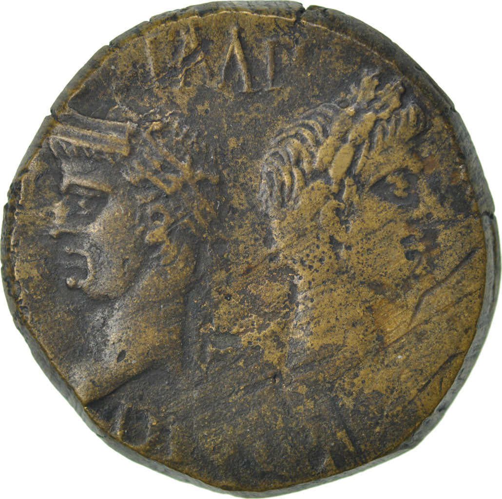 Dupondius, EF(40-45), Copper, Cohen #10, RIC #160, 13.00