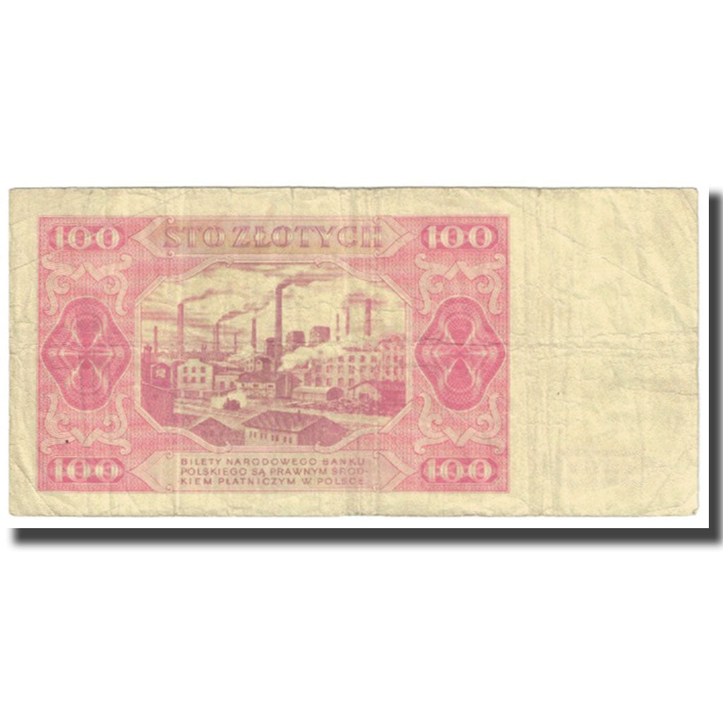 Banknote, Poland, 100 Zlotych, 1948, 1948-07-01, KM:139a, VF(20-25)
