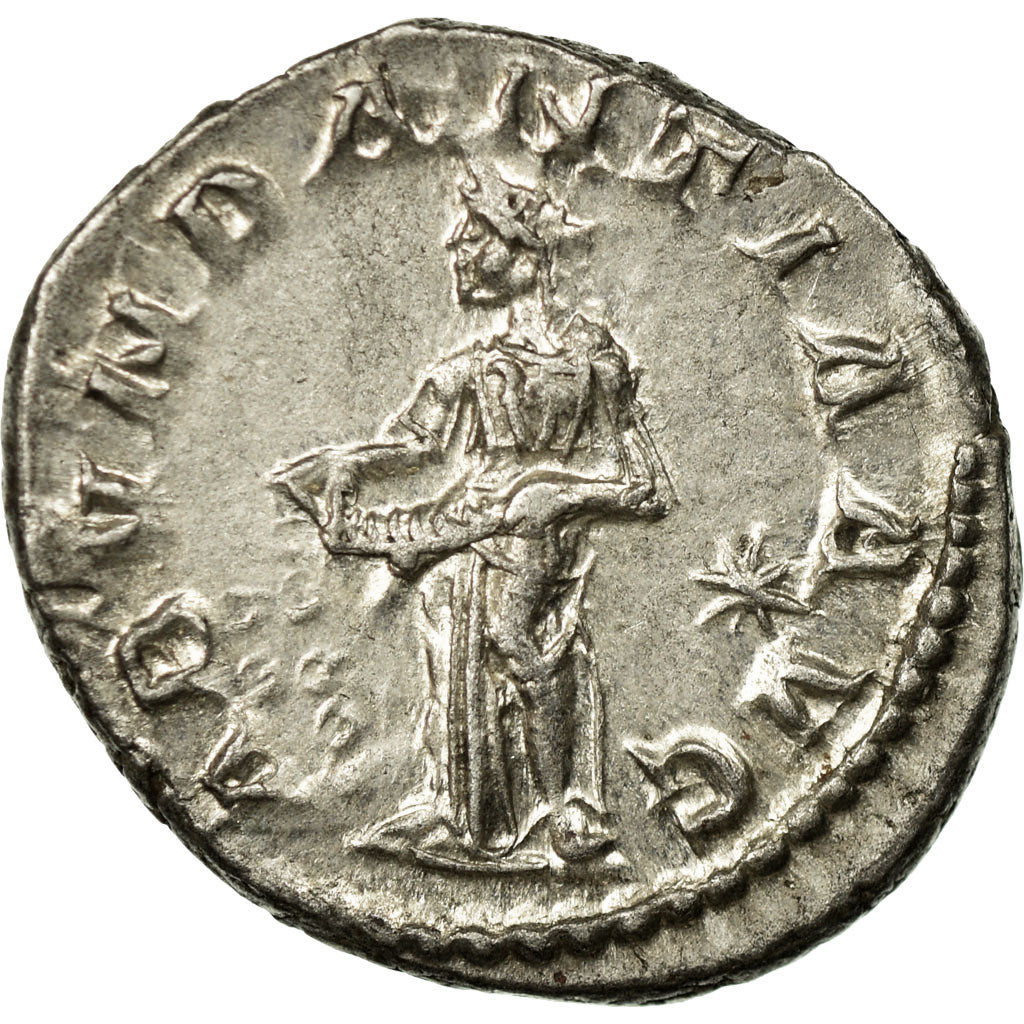 Coin, Elagabalus, Denarius, 218-222, Roma, AU(50-53), Silver, Cohen:1