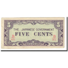 Banknot, MALEZJA, 5 Cents, KM:M2a, EF(40-45)