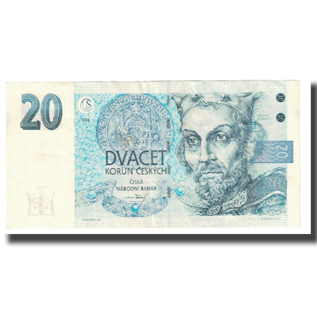 Banknote, Czech Republic, 20 Korun, 1994, KM:10a, UNC(63)