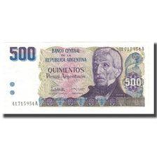 Banknote, Argentina, 500 Pesos Argentinos, KM:316a, UNC(65-70)