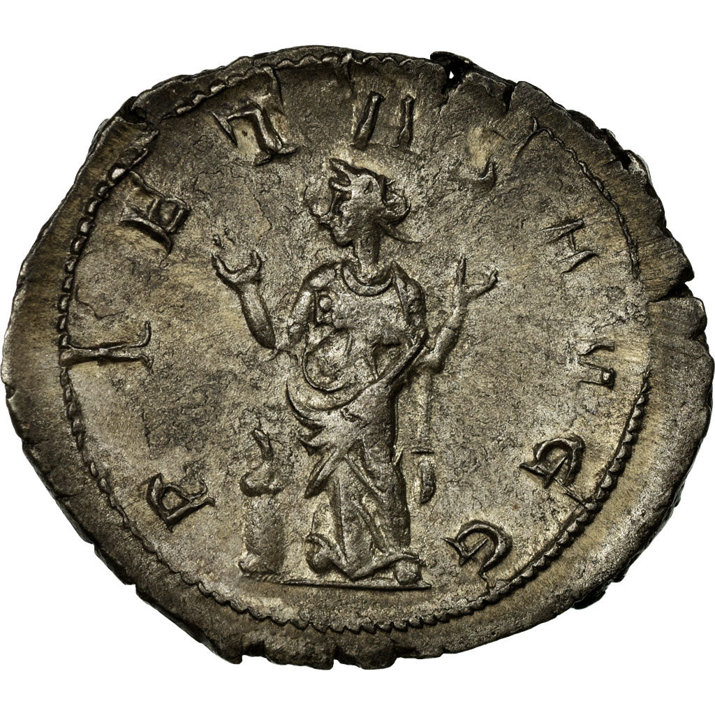 Coin, Trebonianus Gallus, Antoninianus, Roma, AU(50-53), Billon, Cohen:88