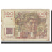 Francja, 100 Francs, Jeune Paysan, 1949, ROUSSEAU GARGAM, 1949-02-17, VF(20-25)
