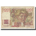 Francia, 100 Francs, Jeune Paysan, 1948, ROUSSEAU GARGAM, 1948-04-15, MB