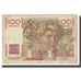 França, 100 Francs, Jeune Paysan, 1948, ROUSSEAU GARGAM, 1948-04-15, VF(20-25)