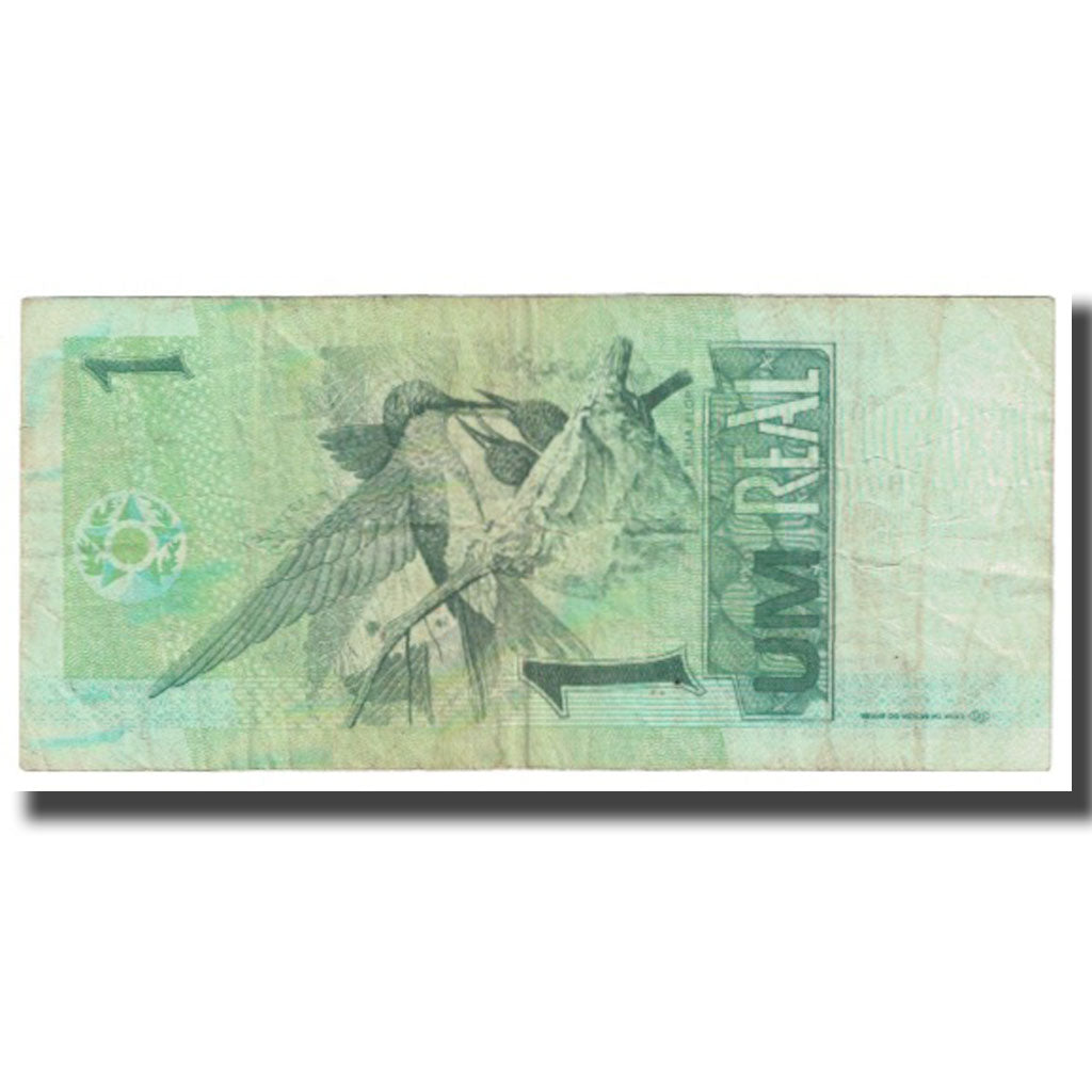 Banknot, Brazylia, 1 Réal, Undated, Undated, KM:243a, EF(40-45)