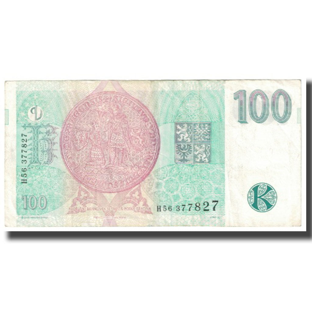 Banknote, Czech Republic, 100 Korun, 1997, KM:12, EF(40-45)