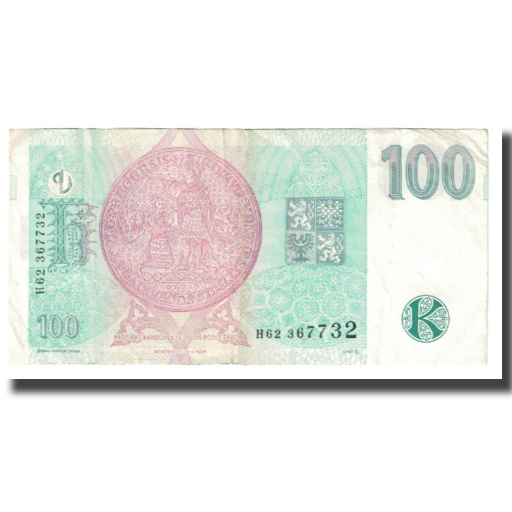 Banknote, Czech Republic, 100 Korun, 1997, KM:12, EF(40-45)