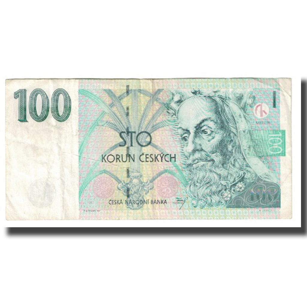 Banknote, Czech Republic, 100 Korun, 1997, KM:12, EF(40-45)