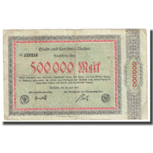 Billet, Allemagne, 500,000 Mark, 1923, 1923-07-20, TB