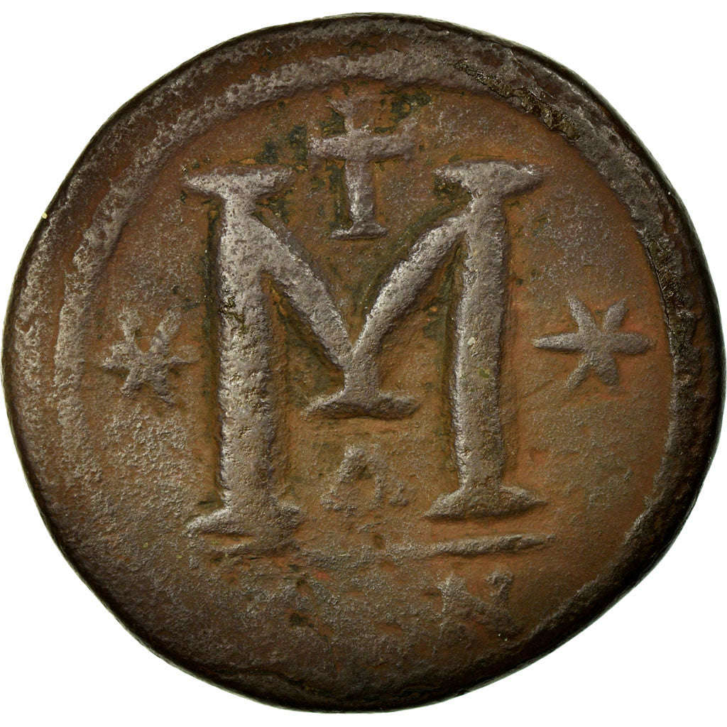 Coin, Anastasius I 491-518, Follis, Constantinople, VF(30-35), Copper