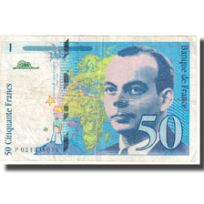 France, 50 Francs, St Exupéry, 1994, BRUNEEL BONNARDIN CHARRIAU, TB