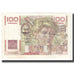 França, 100 Francs, Jeune Paysan, 1953, D AMBRIERES, GARGAM, 1953-01-02