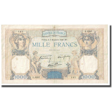 Frankrijk, 1000 Francs, Cérès et Mercure, 1938, P. Rousseau and R.