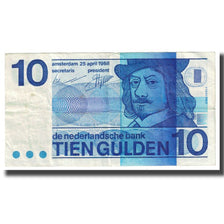 Banknote, Netherlands, 10 Gulden, 1968, 1968-04-25, KM:91b, EF(40-45)