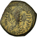 Coin, Justinian I, Follis, Constantinople, VF(30-35), Copper, Sear:158