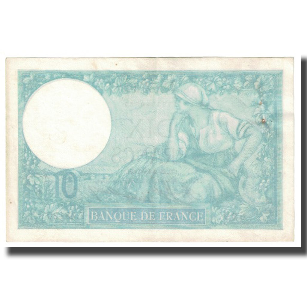 Francia, 10 Francs, Minerve, 1937, platet strohl, 1937-02-25, BB, Fayette:6.18