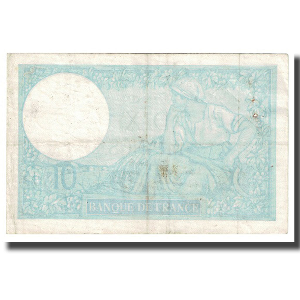 Francja, 10 Francs, Minerve, 1939, P. Rousseau and R. Favre-Gilly, 1939-04-06